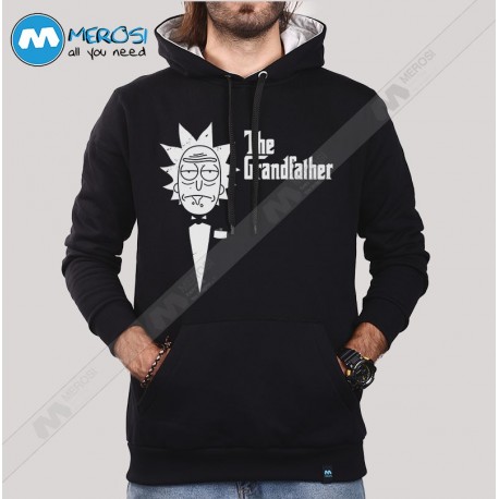 سویشرت کلاه دار GrandFather Rick