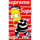 تیشرت پسرانه Bart Simpson Supreme 