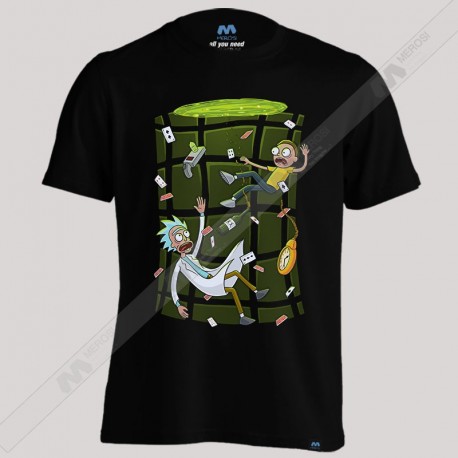 تیشرت پسرانه Rick In WonderLand