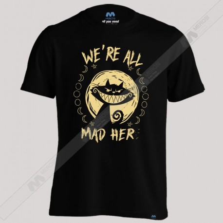 تیشرت پسرانه We Are All Mad Here 3 