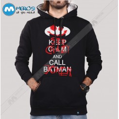 سویشرت Keep Calm And Call Batman No