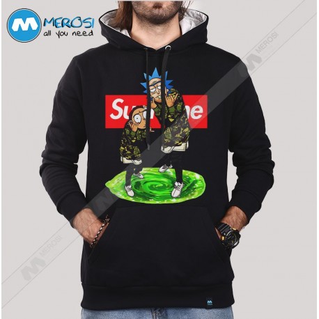 سویشرت Supreme Rick And Morty