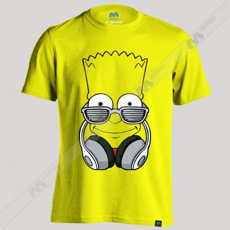 تیشرت Simpson Headset