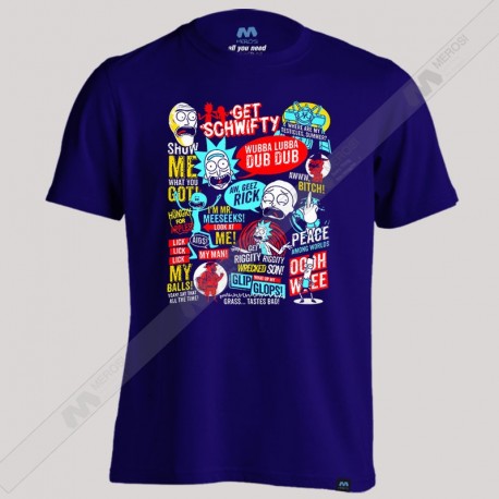 تیشرت Rick and Morty Stuff