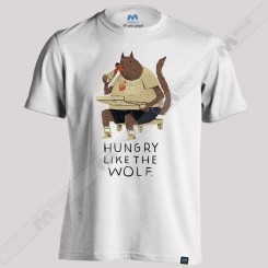 تیشرت hungry like the wolf 