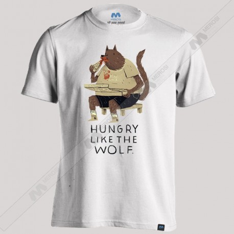 تیشرت hungry like the wolf 
