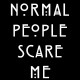 تیشرت Normal People Scare Me
