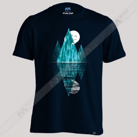 تیشرت Moon Hugs the Mountain 