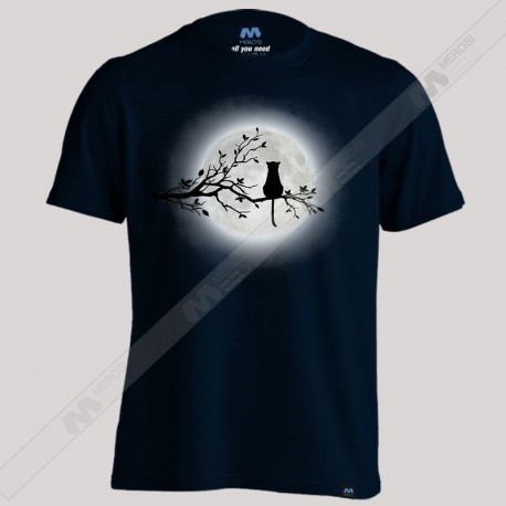 تیشرت The Cat and The Moon 