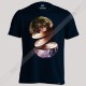 تیشرت Moon and the vinile retro 