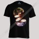 تیشرت Moon and the vinile retro 