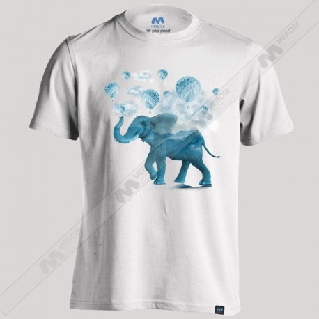 تیشرت Magical Blue Elephant 