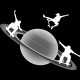 تیشرت Skateboarding Saturn 
