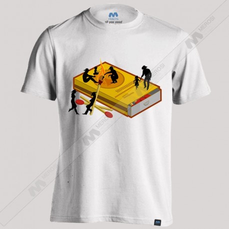 تیشرت Matchbox Wildwest Campfire 