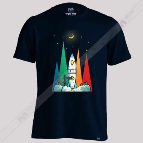 تیشرت Launching Rocket Underneath