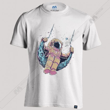 تیشرت Astronaut Swinging on the Moon 
