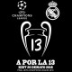 تیشرت Real Madrid Champions 13