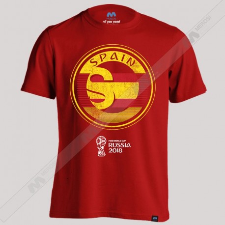 تیشرت Spain Team Circle 
