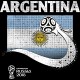 تیشرت Argentina Flag 