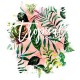 تیشرت Tropical Flora 