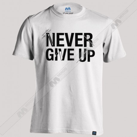 تیشرت Never Give Up 
