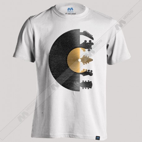 تیشرت Distressed Vinyl Guitars 