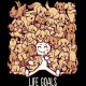 تیشرت Life Goals - Golden 