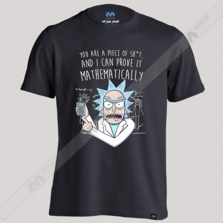 تیشرت Rick Math New Version