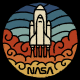 تیشرت طرح Nasa Shuttle