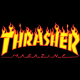 تیشرت طرح Thrasher Logo