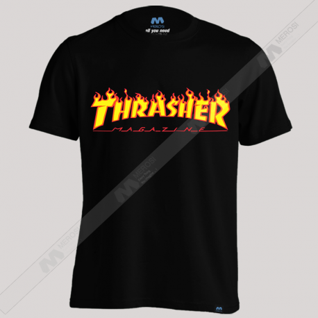 تیشرت طرح Thrasher Logo