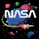 تیشرت طرح Nasa Space
