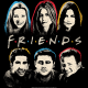 تیشرت طرح Friends Head 