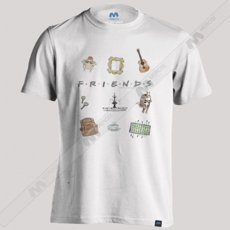 تیشرت طرح Friends Icons