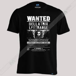  تیشرت طرح Bllatrix Wanted! 