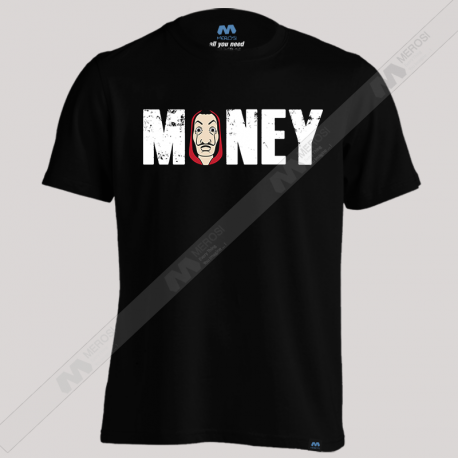  تیشرت طرح La Casa De Papel Money