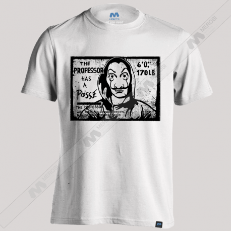 تیشرت طرح La Casa De Papel Professor