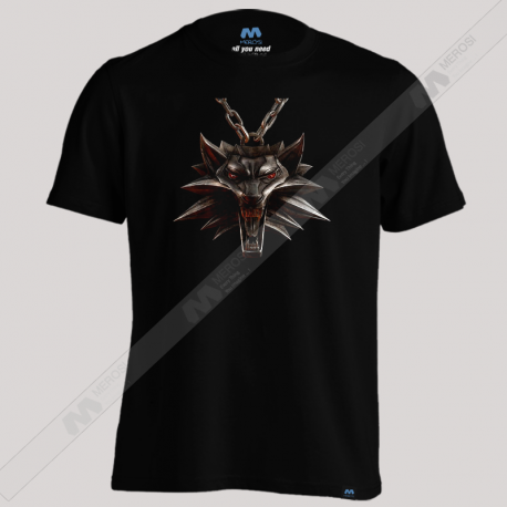  تیشرت طرح The Witcher Wolfie 2