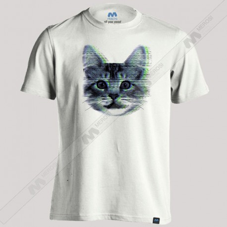 تیشرت Glitch Cat