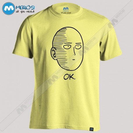 تیشرت One Punch Man Ok Face