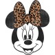 تیشرت Minnie Mouse Leopard Bow Big Face