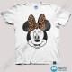 تیشرت Minnie Mouse Leopard Bow Big Face