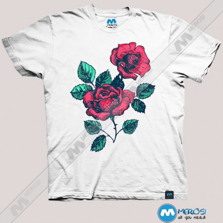 تیشرت Rose Flower