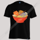 تیشرت Ramen noodles and cats