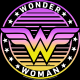 تیشرت Wonder Woman Purple Logo