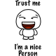 تیشرت طرح Nice Person