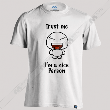 تیشرت طرح Nice Person