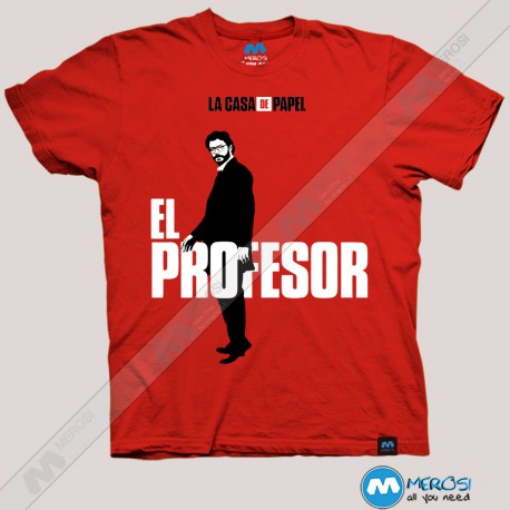 تیشرت La Casa De Papel Red Version Profesor
