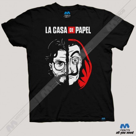 تیشرت La Casa De Papel Faces