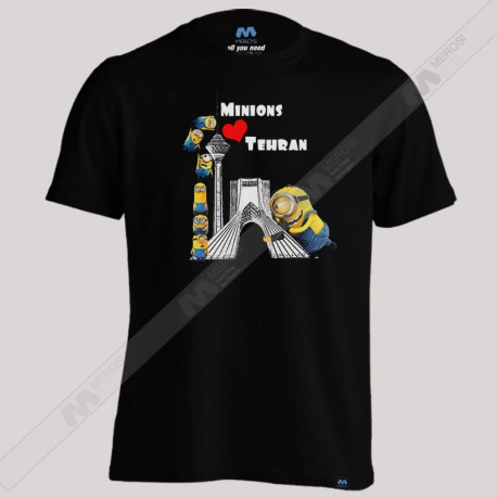 تیشرت Minions Love Tehran